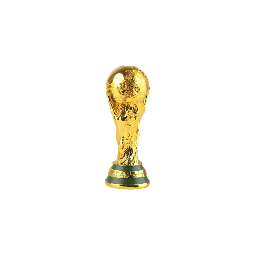 Football world cup cufflinks in gold front