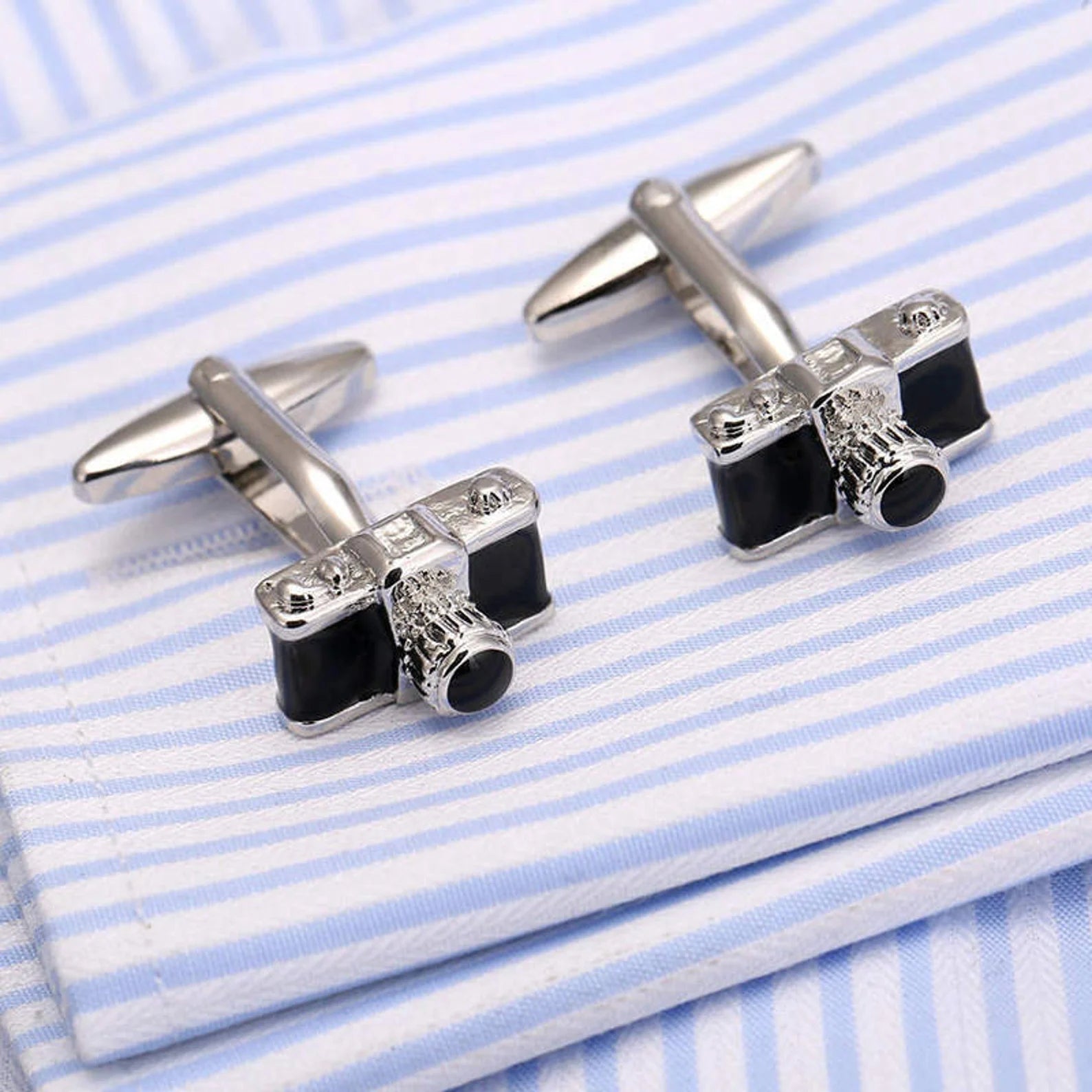 Vintage Lens Camera Cufflinks