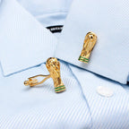 Football World Cup Trophy Cufflinks